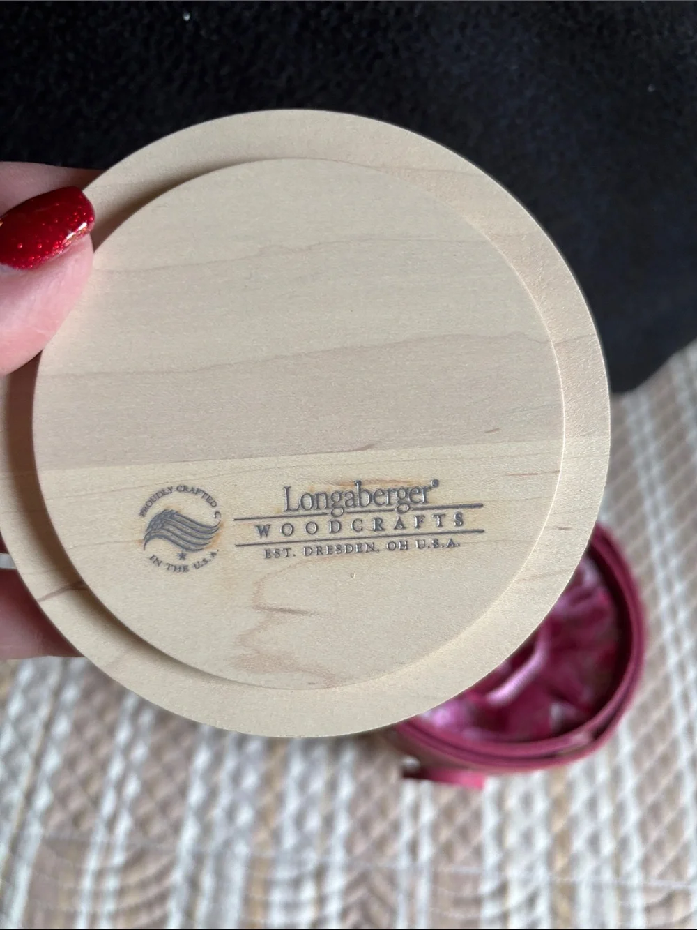 Longaberger 2013 Horizon of Hope Basket Set